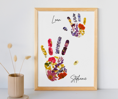 Empreinte cadre Parent-Enfant